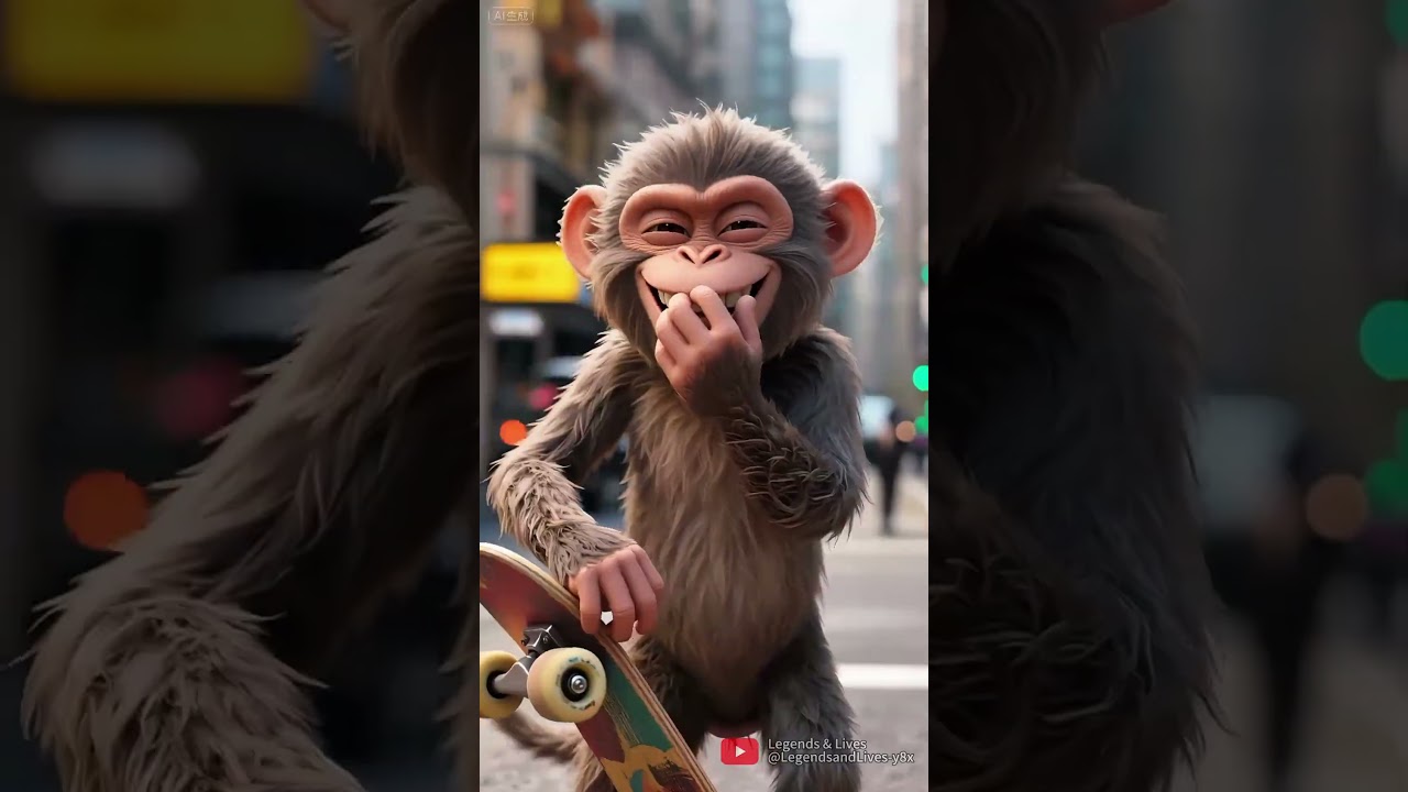 🐒Monkey Frames Corgi &mdash; But Slips on Soap and Gets Beaten by the Shop Owner! 🥤🤣