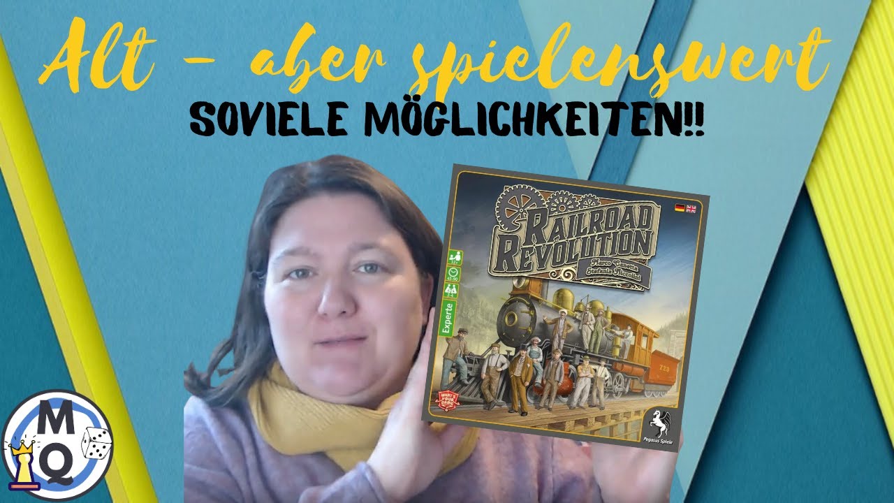 Alt, aber spielenswert: Railroad Revolution #brettspiele