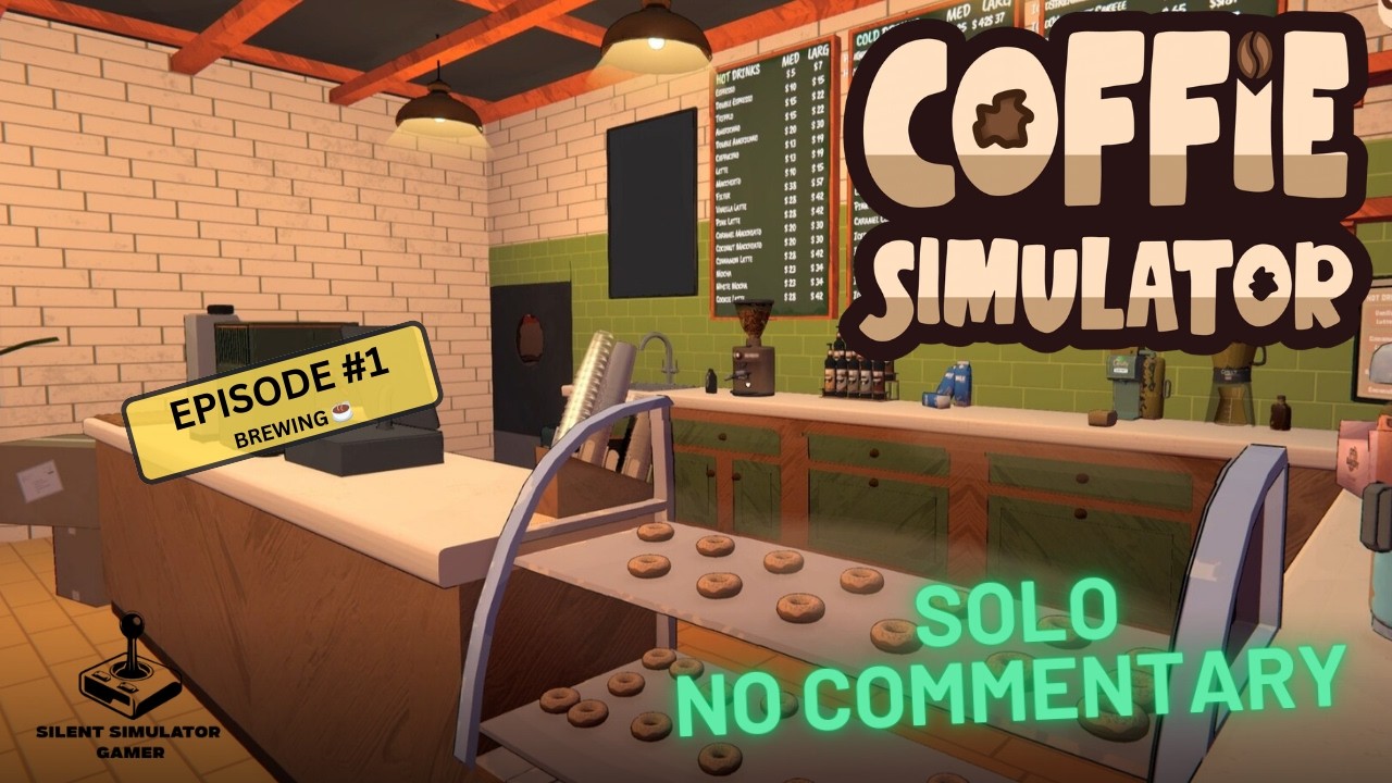 Coffie Simulator ☕ SO SATISFYING | Longplay No Commentary Ep1