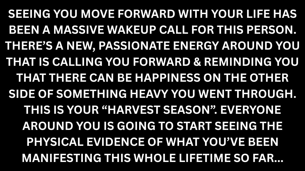 You surrendered this soul love connection, and now they're waking up & catching up spiritually.