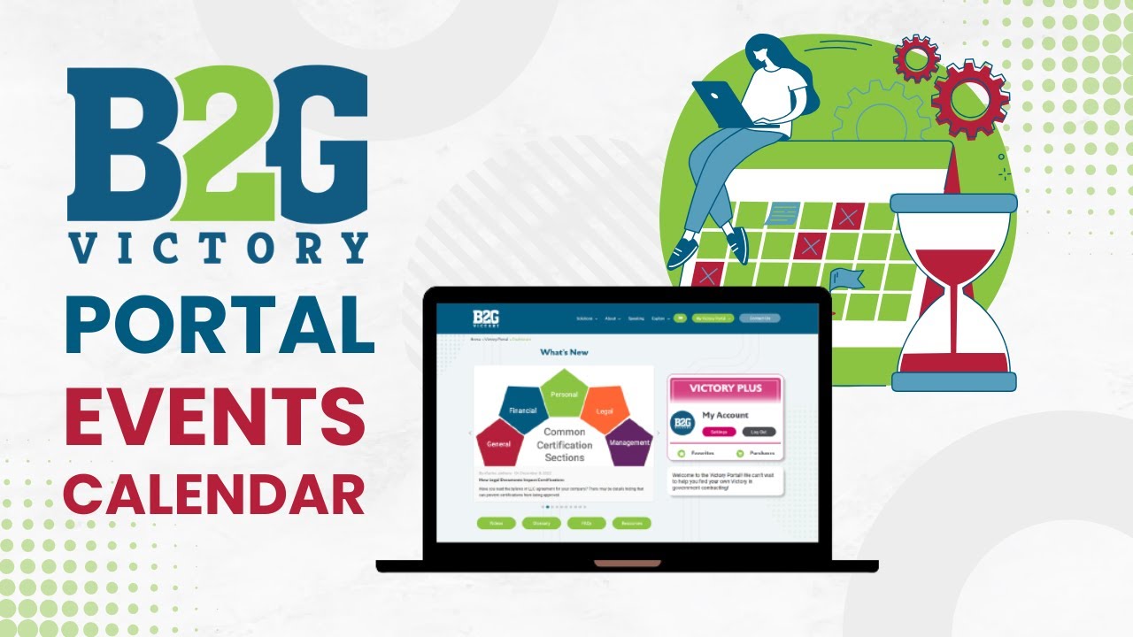 B2G Victory Portal: Events Calendar