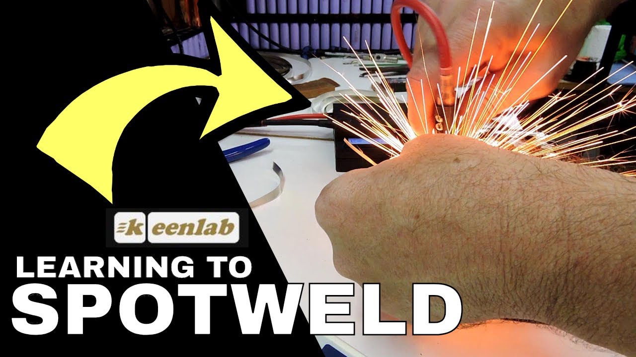 Testing the kWeld Community Spotwelder