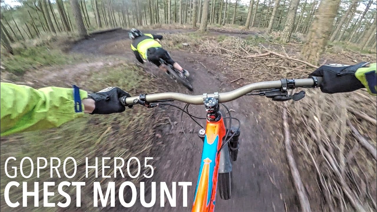 GoPro Hero5 Black Chest Mount | Mountain Biking