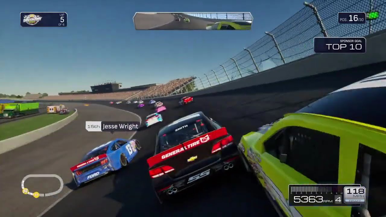 nascar 25: career Pt1
