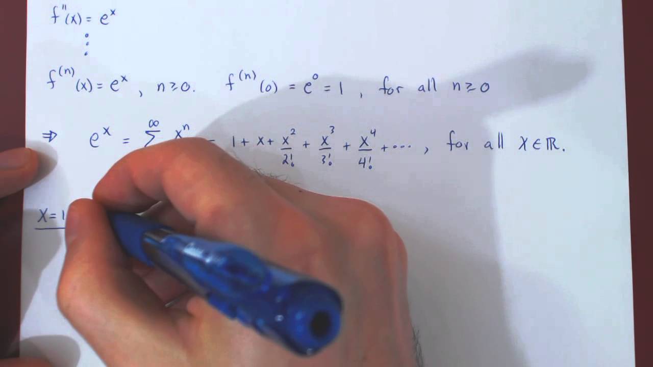 Maclaurin Series - Example 1