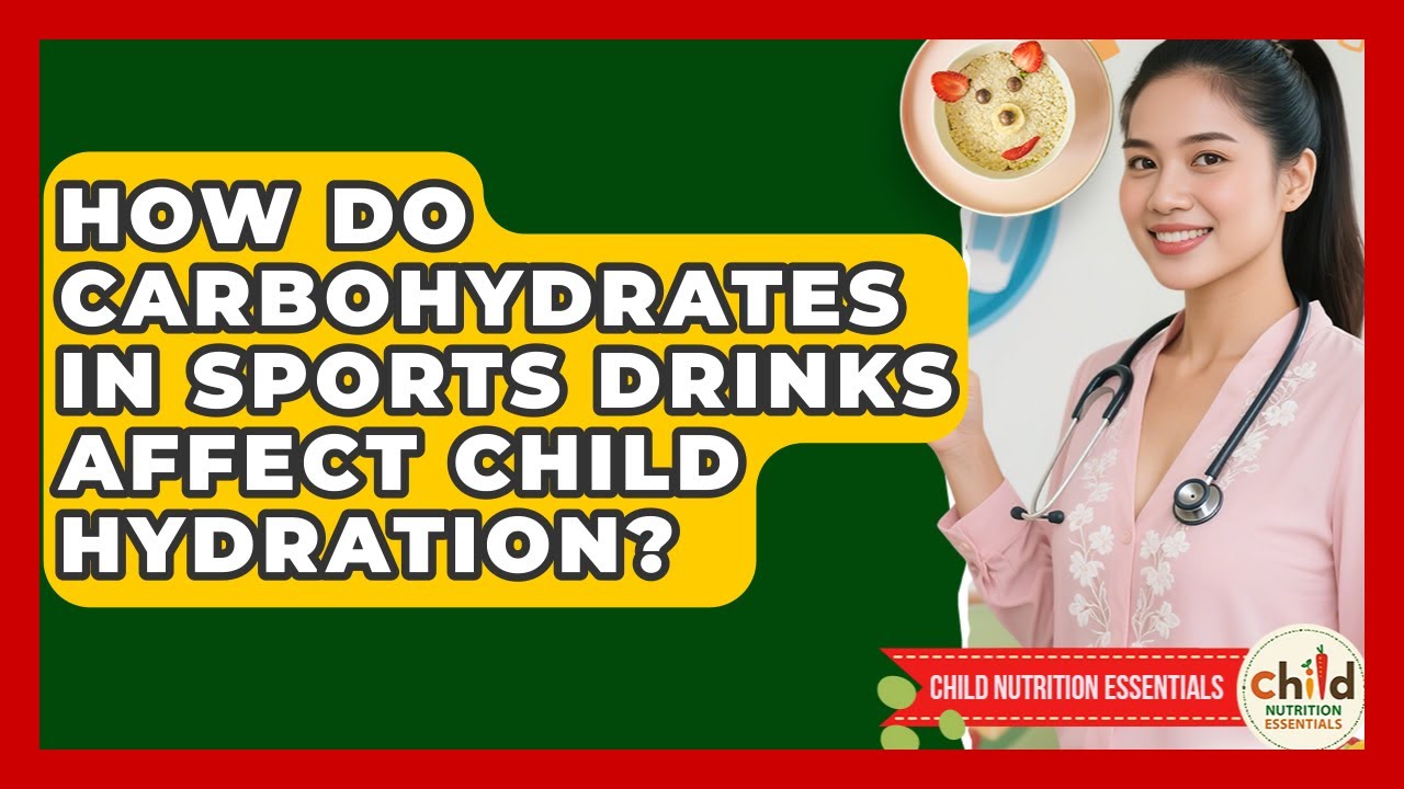 How Do Carbohydrates In Sports Drinks Affect Child Hydration? - Child Nutrition Essentials