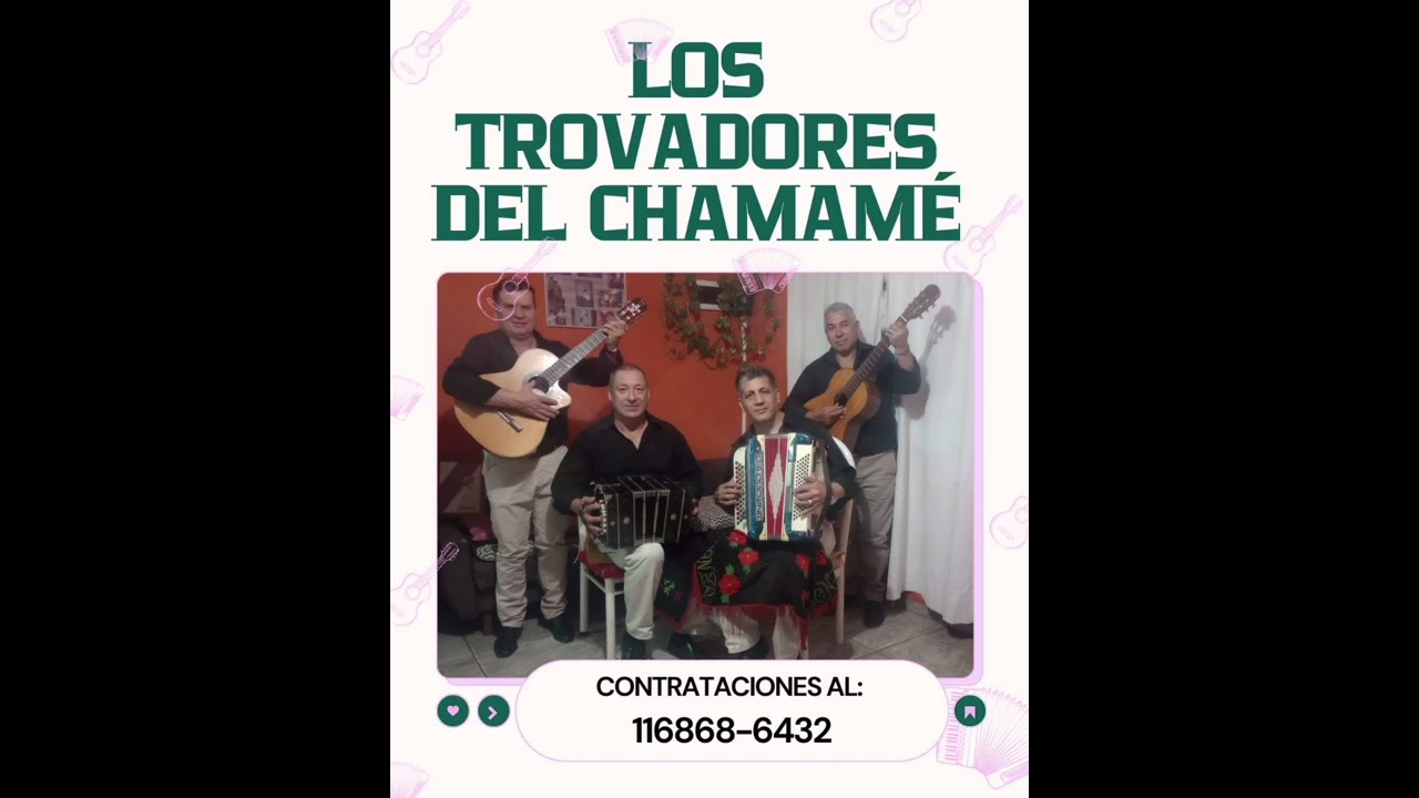 Los trovadores del chamamé-Quiero tenerte conmigo/cover 