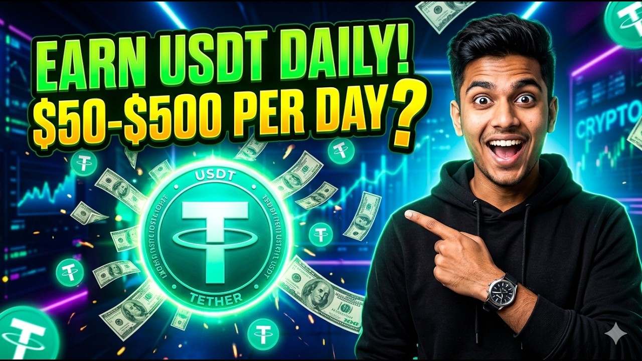 🔥 Free USDT Mining Site 2026 | New Legit USDT Mining Platform | Earn Crypto Daily 💰