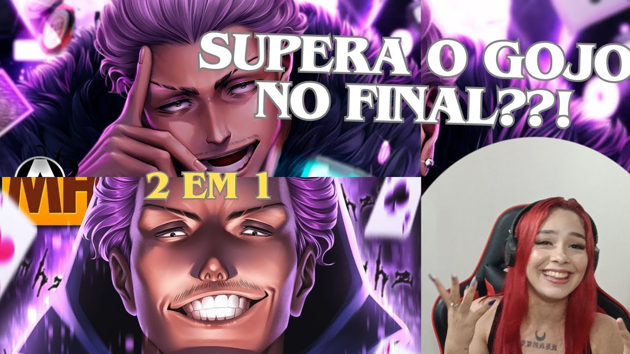 ELE REGENERA?!? |TIPO HAKARI KINJI 🤑 |  MHRAP Hakari Kinji | Feiticeiro Imortal|AniRap(Cherry React)