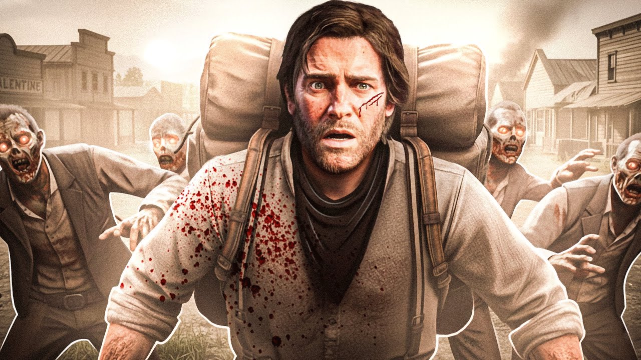 Я пережил ЗОМБИ-АПОКАЛИПСИСС в RDR2!!!