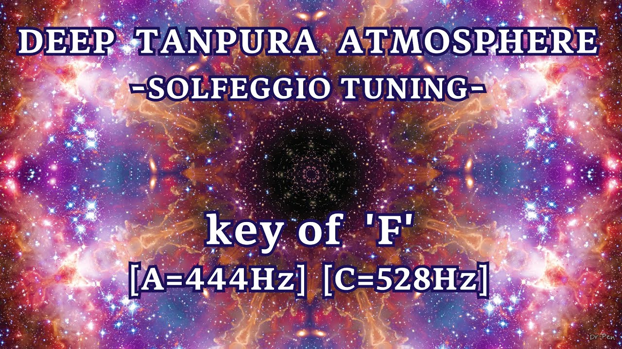 Deep Tanpura Atmosphere ➤ in F [528 Hz] sacred sounds for musicians and meditation.