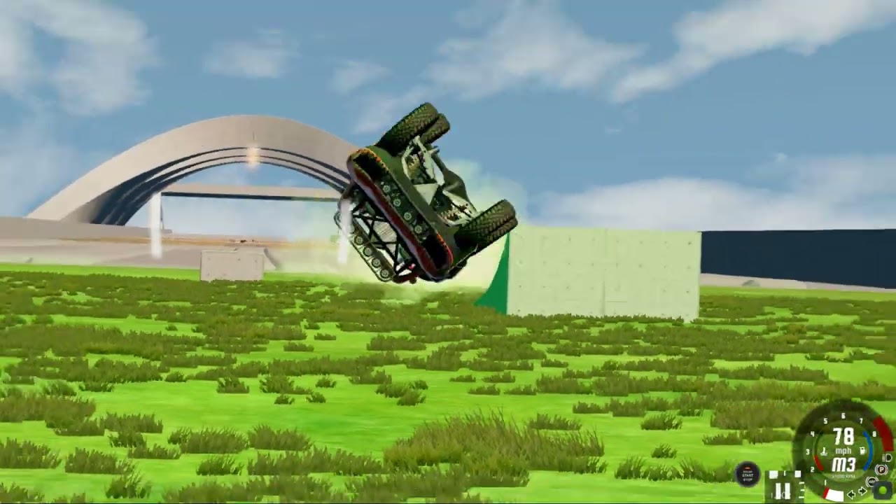 OVER CONFIDENT Driver Crash - BeamNG Drive Crash #1
