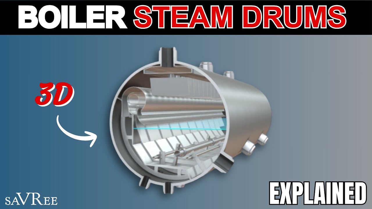 Boiler Steam Drums Explained - Video Course Sample