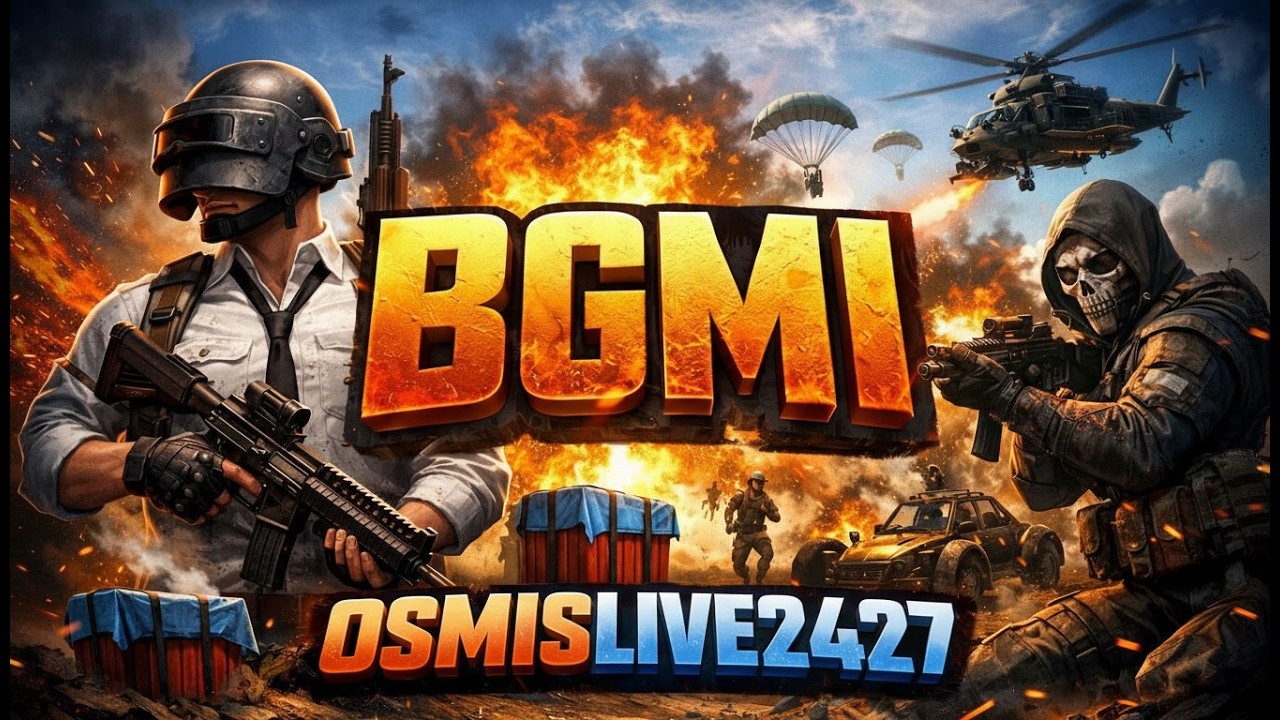 😱 BGMI CRAZY BATTLE ROYALE | CLUTCH MOMENT | #OSMISLIVE2427