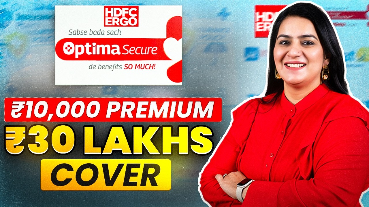 HDFC ERGO Optima Secure IN JUST ₹10,000 🤩 | HDFC ERGO Optima Secure 2026 | Gurleen Kaur Tikku