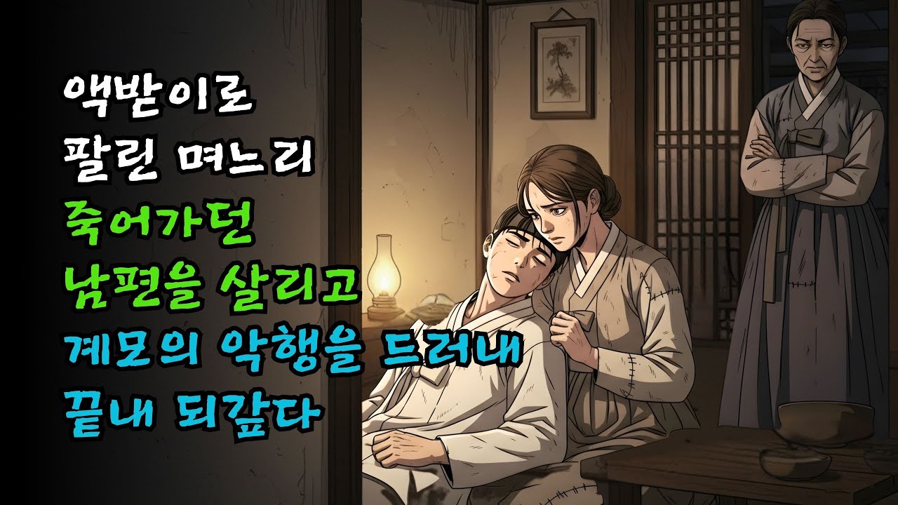 액받이로 팔려간 며느리, 죽어가던 남편을 살리고 계모에게 되갚다 | 야담·민담·전설·설화·옛날이야기·야사·오디오북