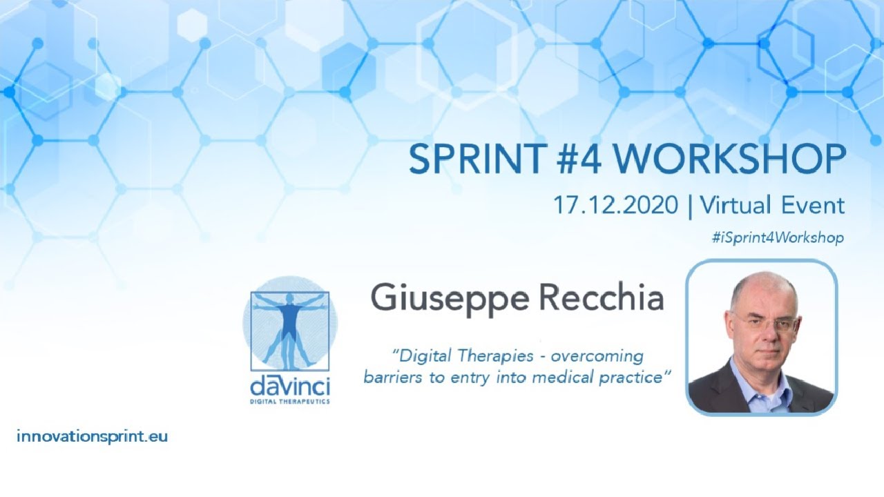 Giuseppe Recchia - CEO of daVinci DTx | Sprint 4 Workshop