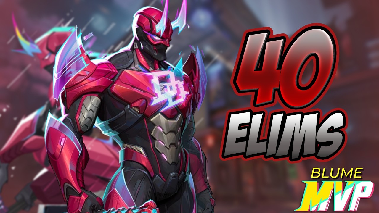 We almost lost this game... (40 Elims)
