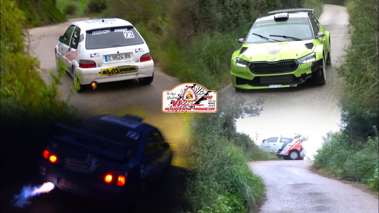 РАЛЛИСПРИНТ МАНАКОР 2026 | MallorcaRacing._ | Действия и ошибки | +НА БОРТУ