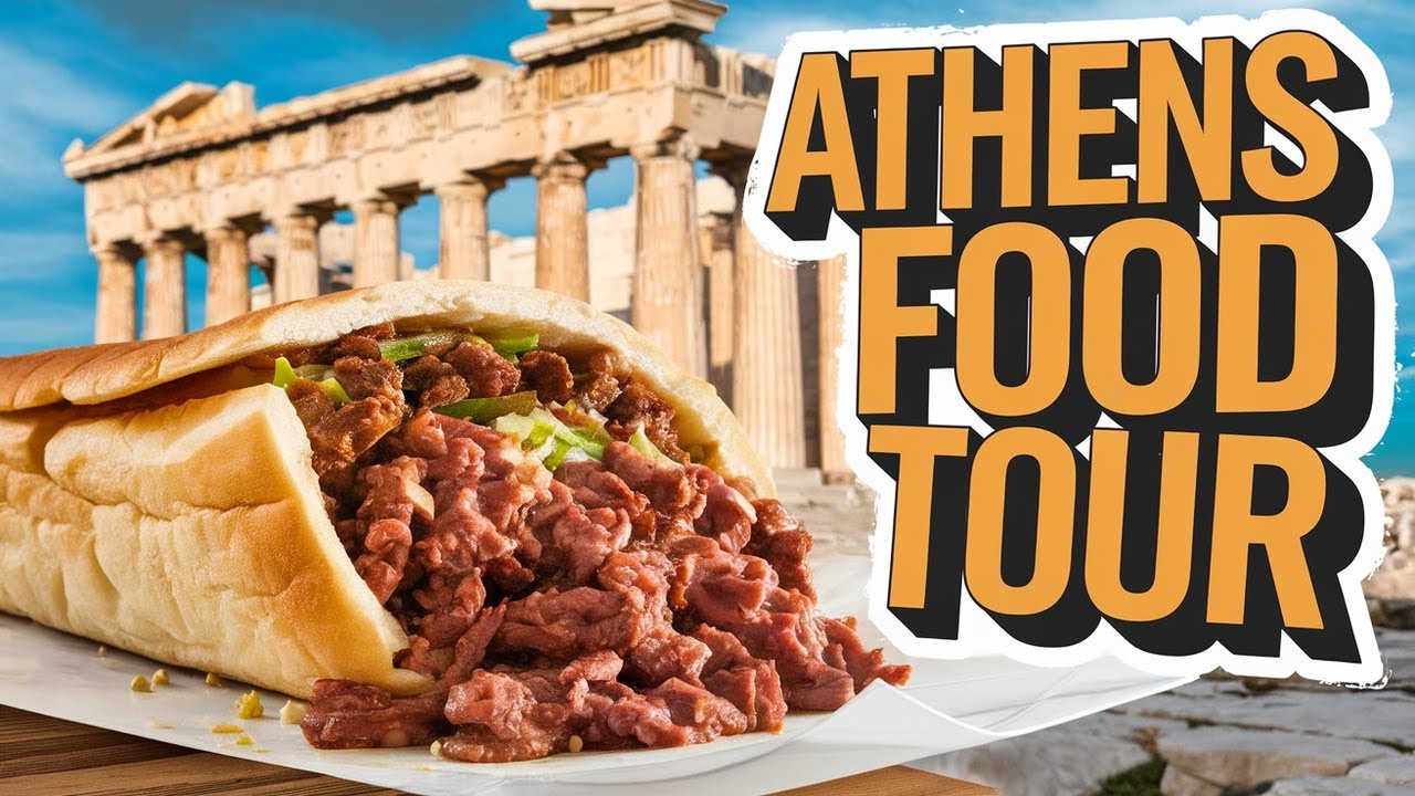 Ultimate Athens Food Tour! 🇬🇷 Greek Street Eats & Hidden Gems!