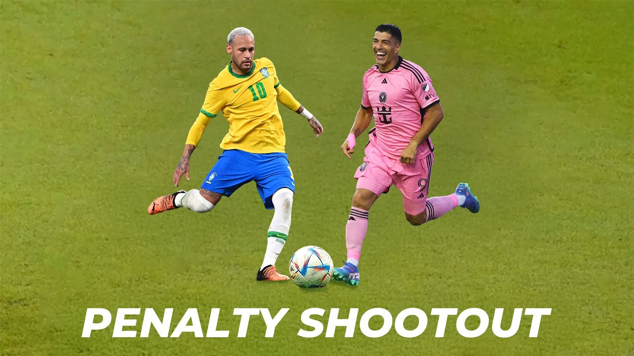 Neymar vs Suarez - Last 10 penalties! Who missed more???