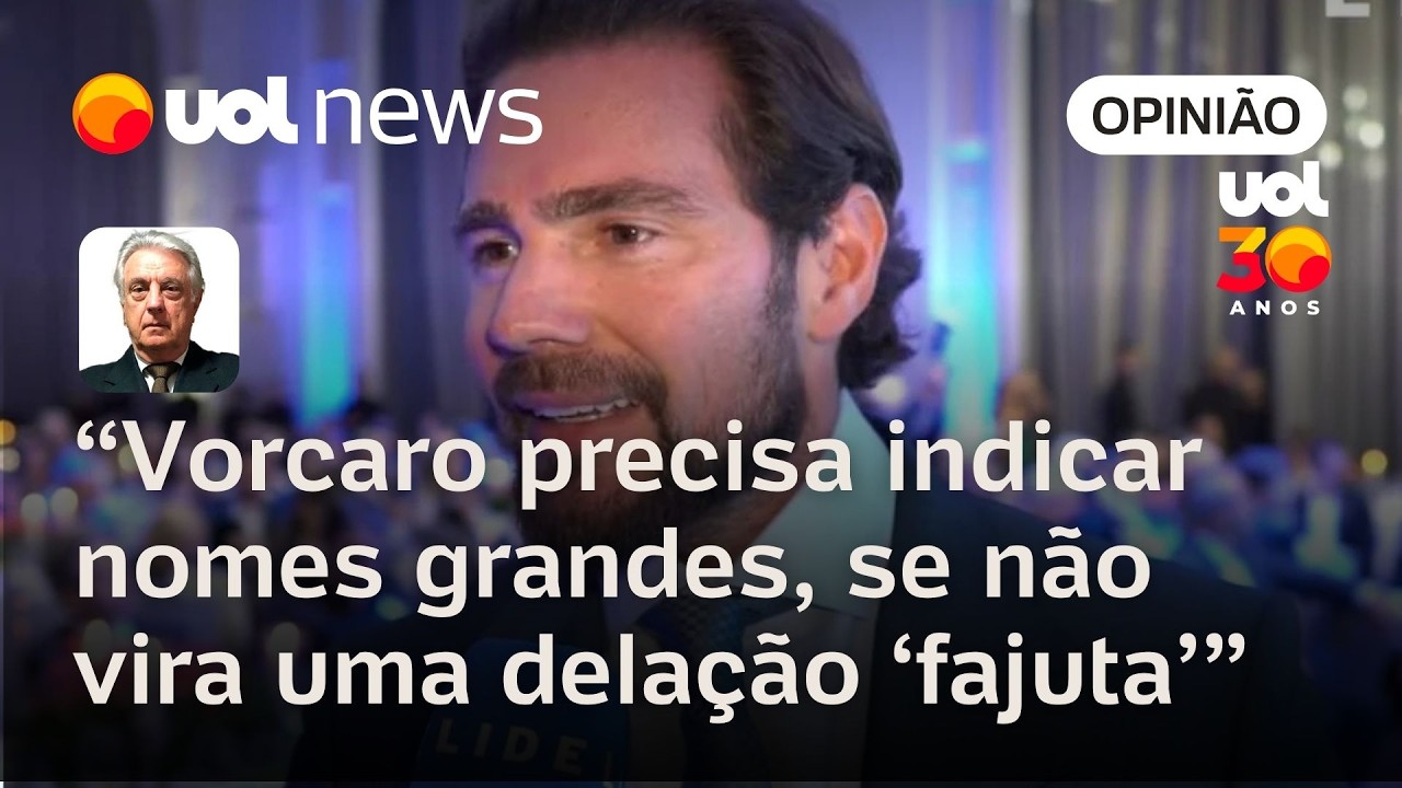 Vorcaro precisa indicar nomes poderosos e potentes, se não vira delação de fancaria | Maierovitch