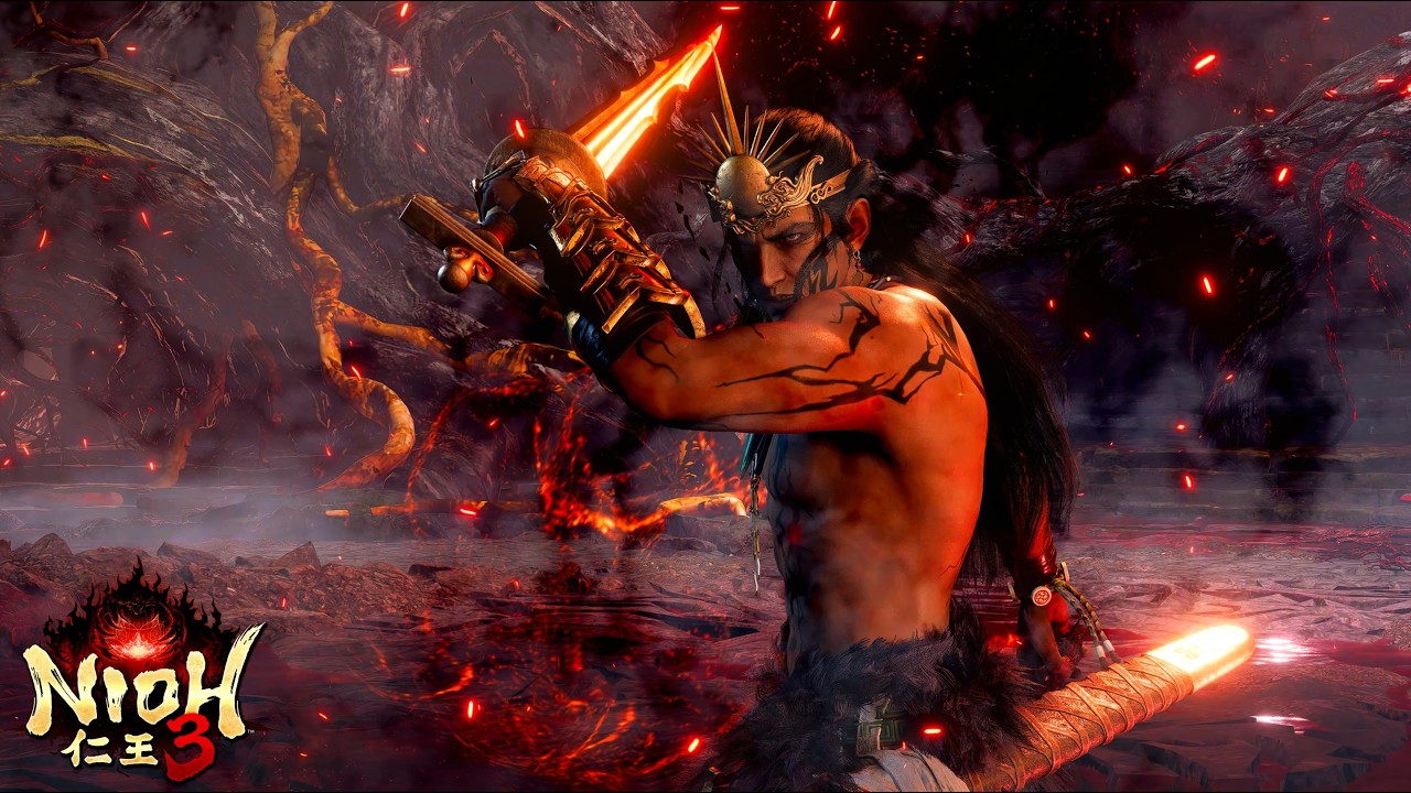Hiruko Boss Fight | Act 3 Finale Cutscenes | Nioh 3