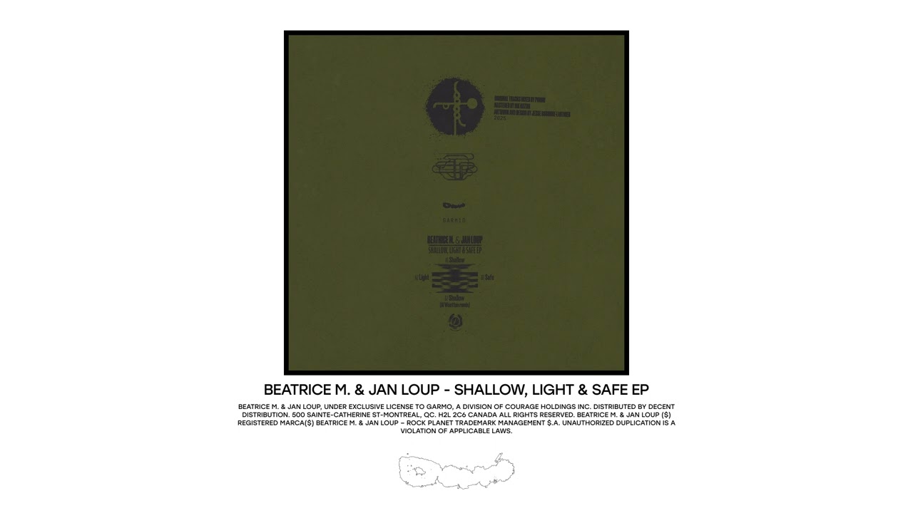 Beatrice M. & Jan Loup - Shallow, Light & Safe EP (Full EP Stream) [GARM10]