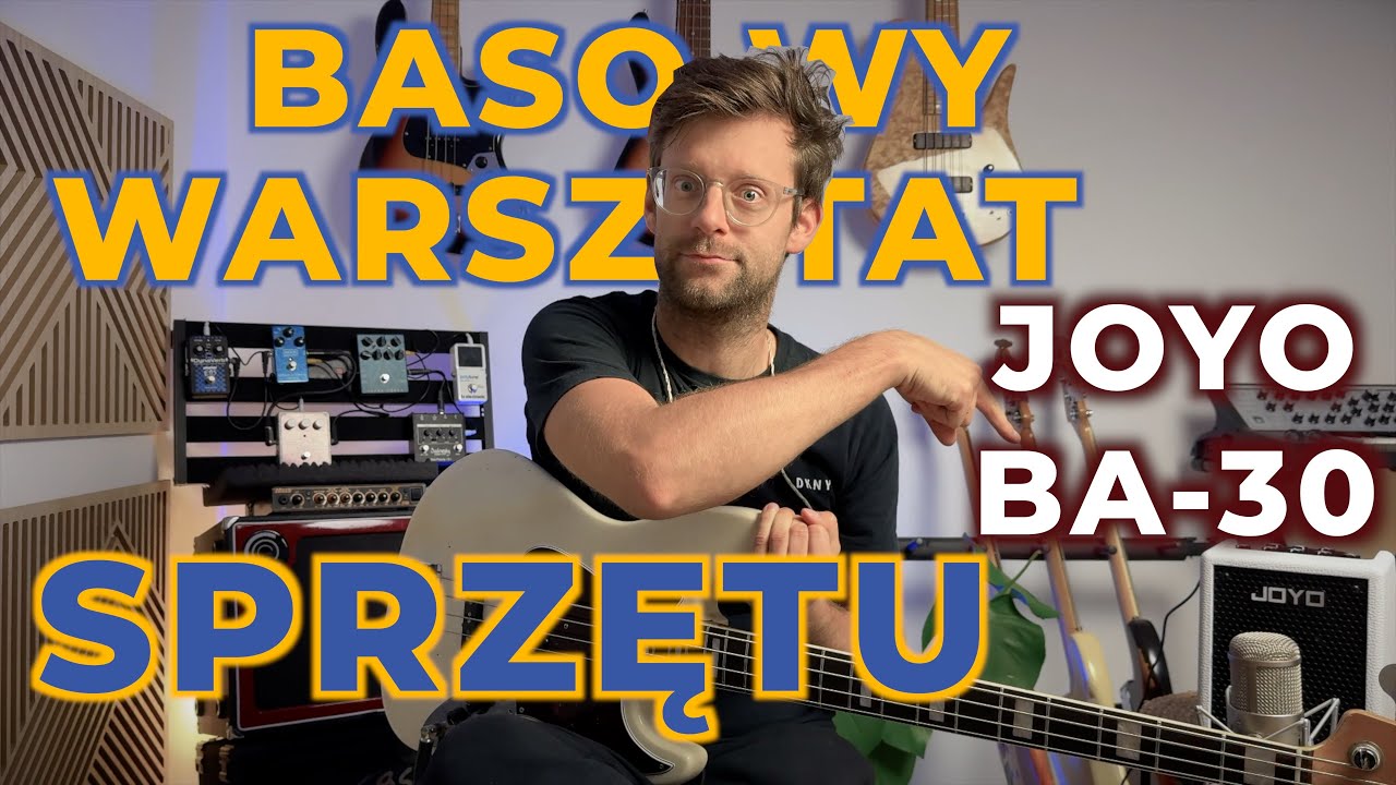 JOYO BA-30 &ndash; Basowy wzmacniacz 3w1 | Basowy Warsztat Sprzętu #test #recenzja #wzmacniacz #bass