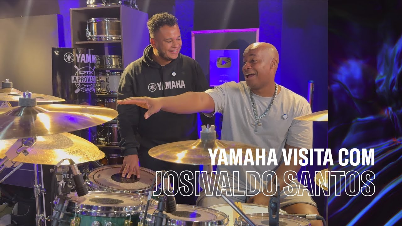 Yamaha Visita com Josivaldo Santos! 🥁