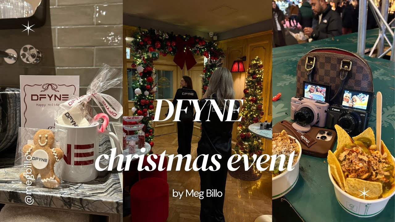 DFYNE XMAS TRIP VLOG!! | MEG BILLO
