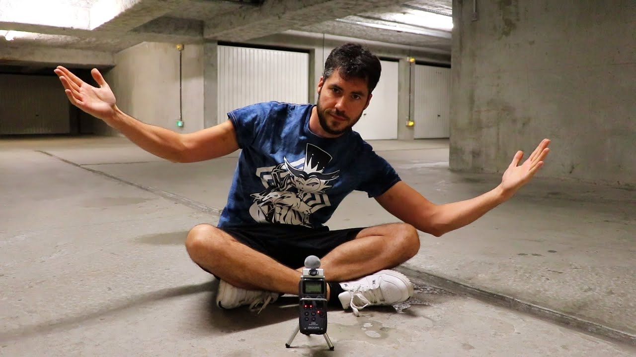 Faire un ASMR dans un GARAGE SOUTERRAIN