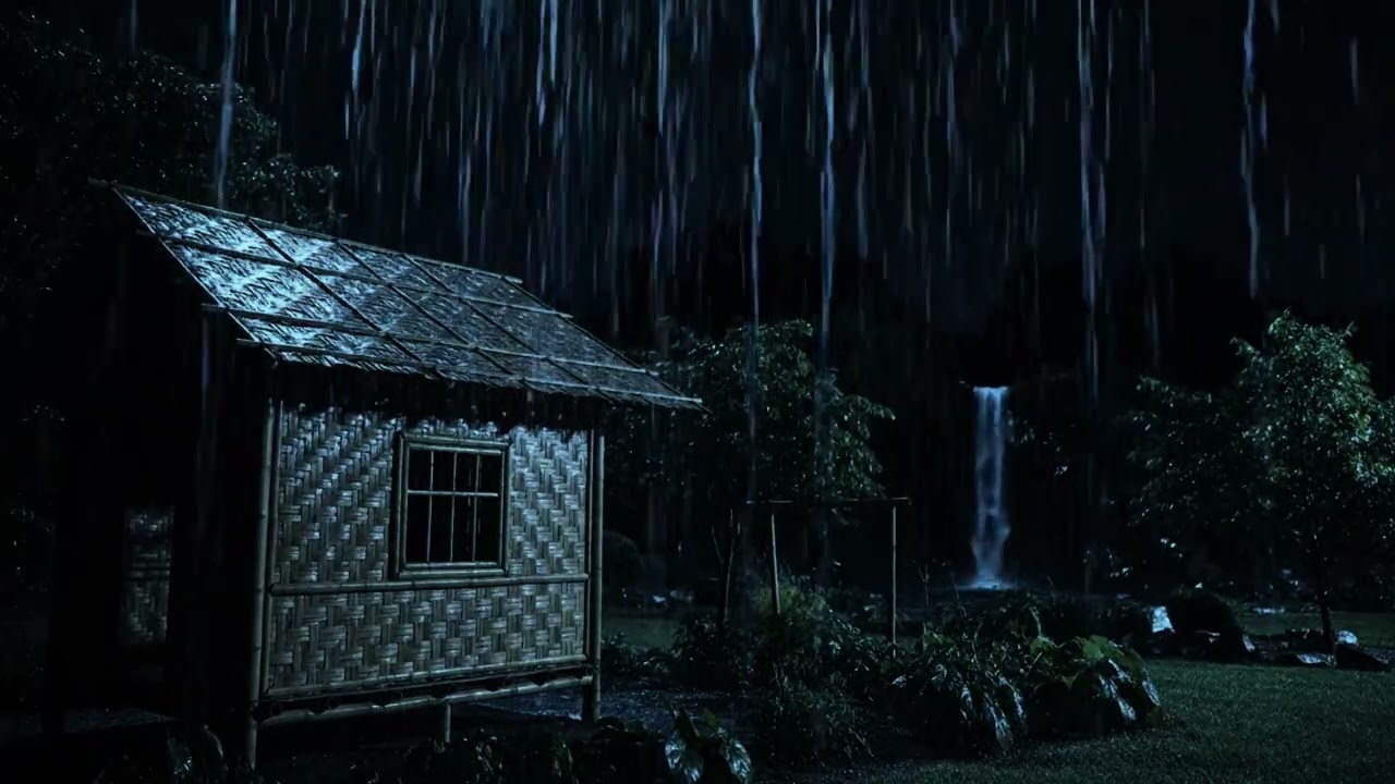 Peaceful Rural Rain Ambience — Natural Sleep Sounds, No Music