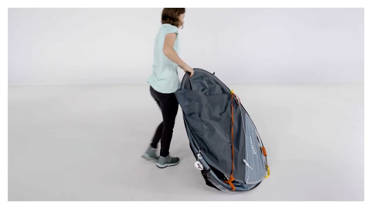 HOW TO... FOLD QUECHUA 2 SECONDS 2P & 3P