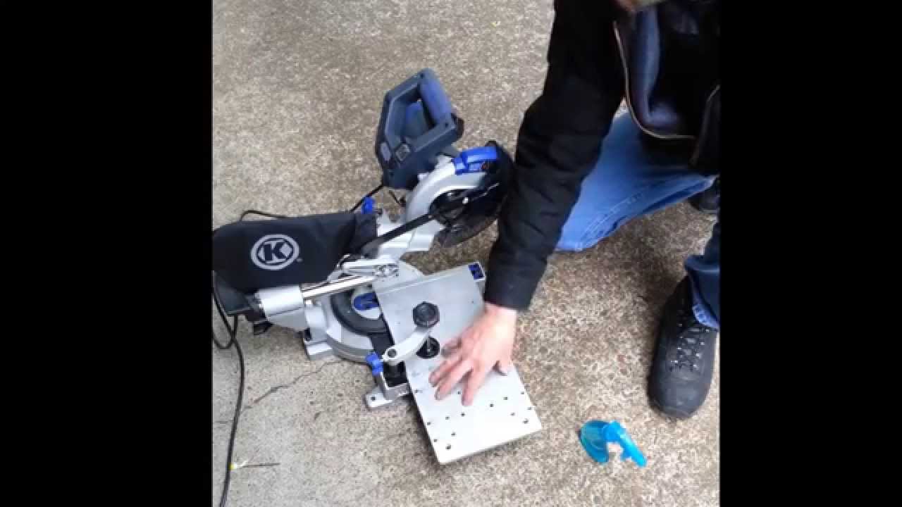 Accurate cutting aluminum with Sliding Miter Saw
