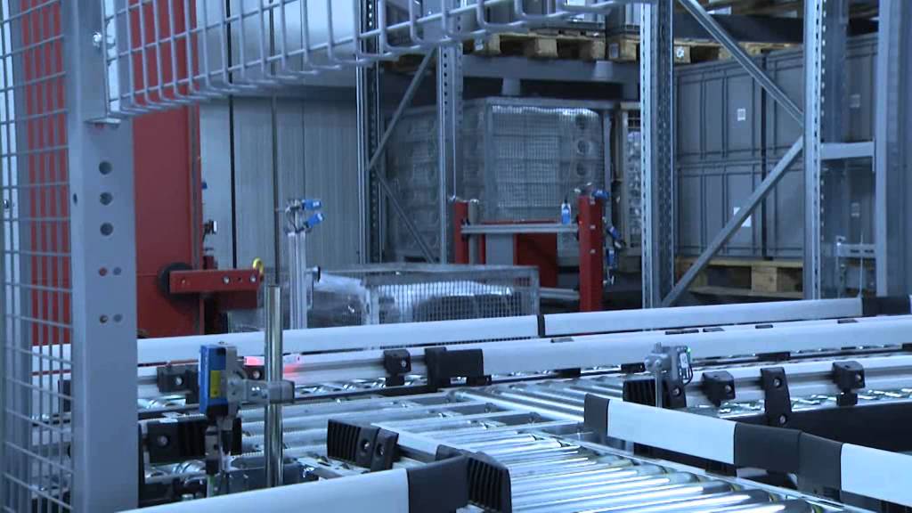 Regalbedienger&auml;t viapal im Automatiklager MENNEKES