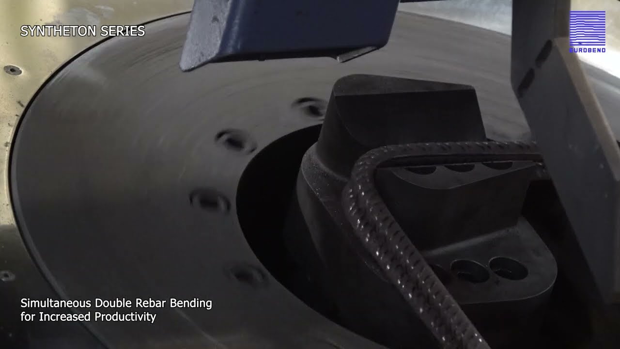 Automatic Twin Head Bending Machine from Coil | SYNTHETON 25x3