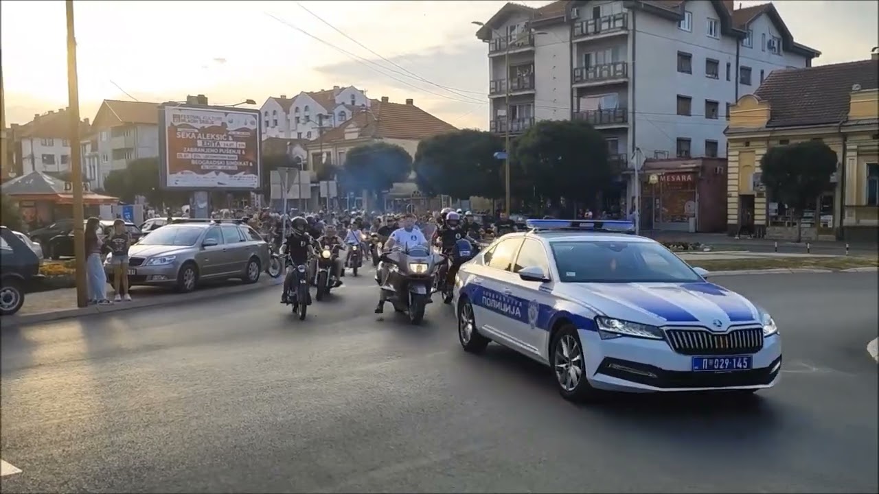 / moto skup Knjaževac  2024 defile