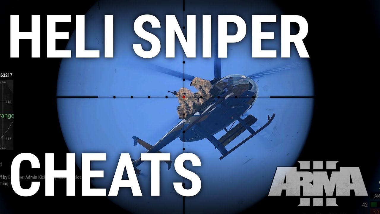 Heli Sniper Cheats - ARMA 3 King of the Hill