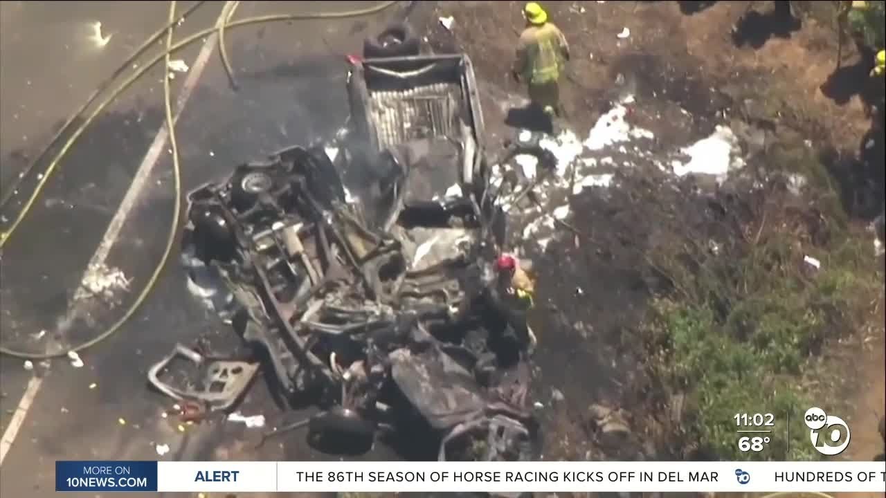 Five killed in Poway crash Friday afternoon