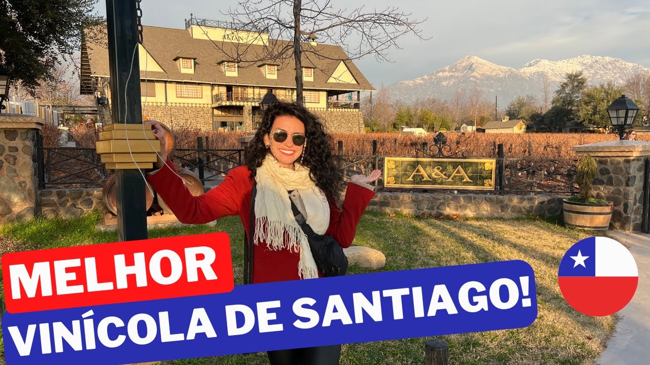 FIQUEI BÊBADA! SUNSET ALYAN é a melhor vinícola de Santiago, vlog com preços, roteiro e dicas!