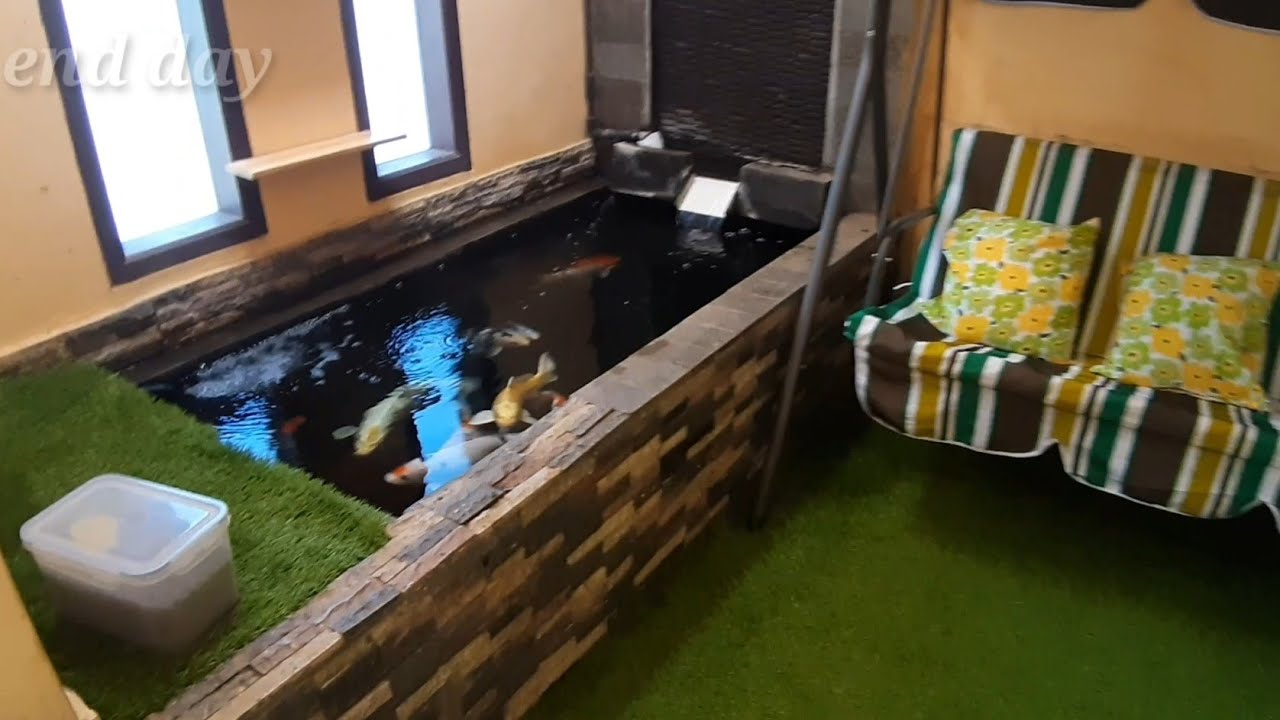 Filter Kolam koi minimalis 2x1 meter/Minimalist koi pond filters