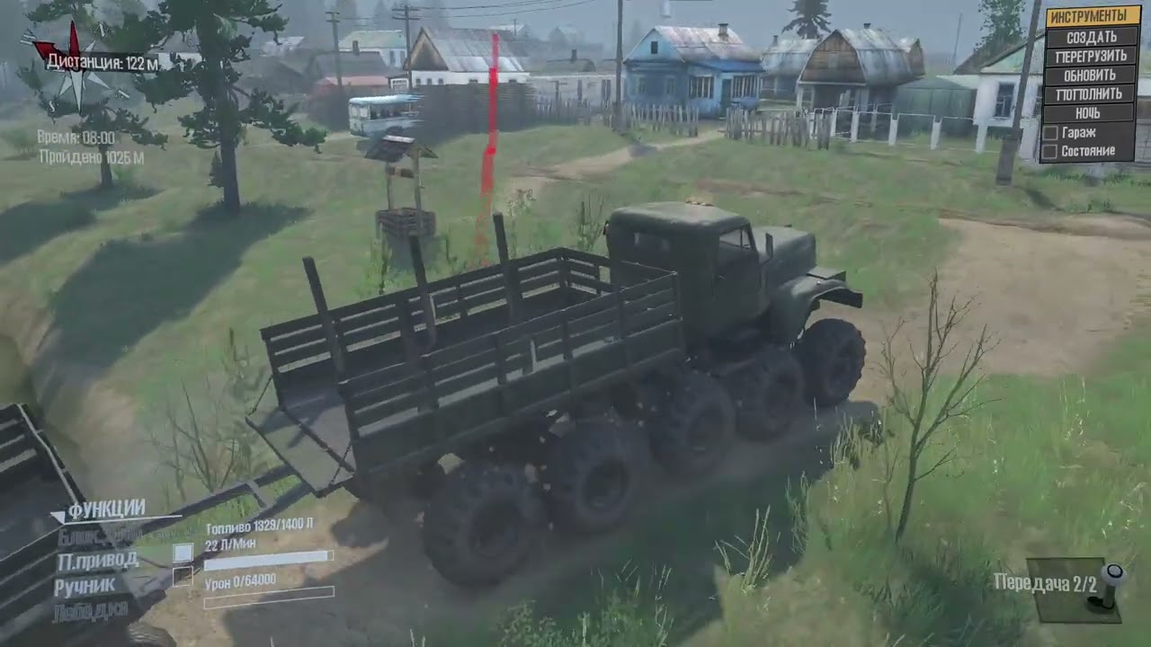 MudRunner карта 
