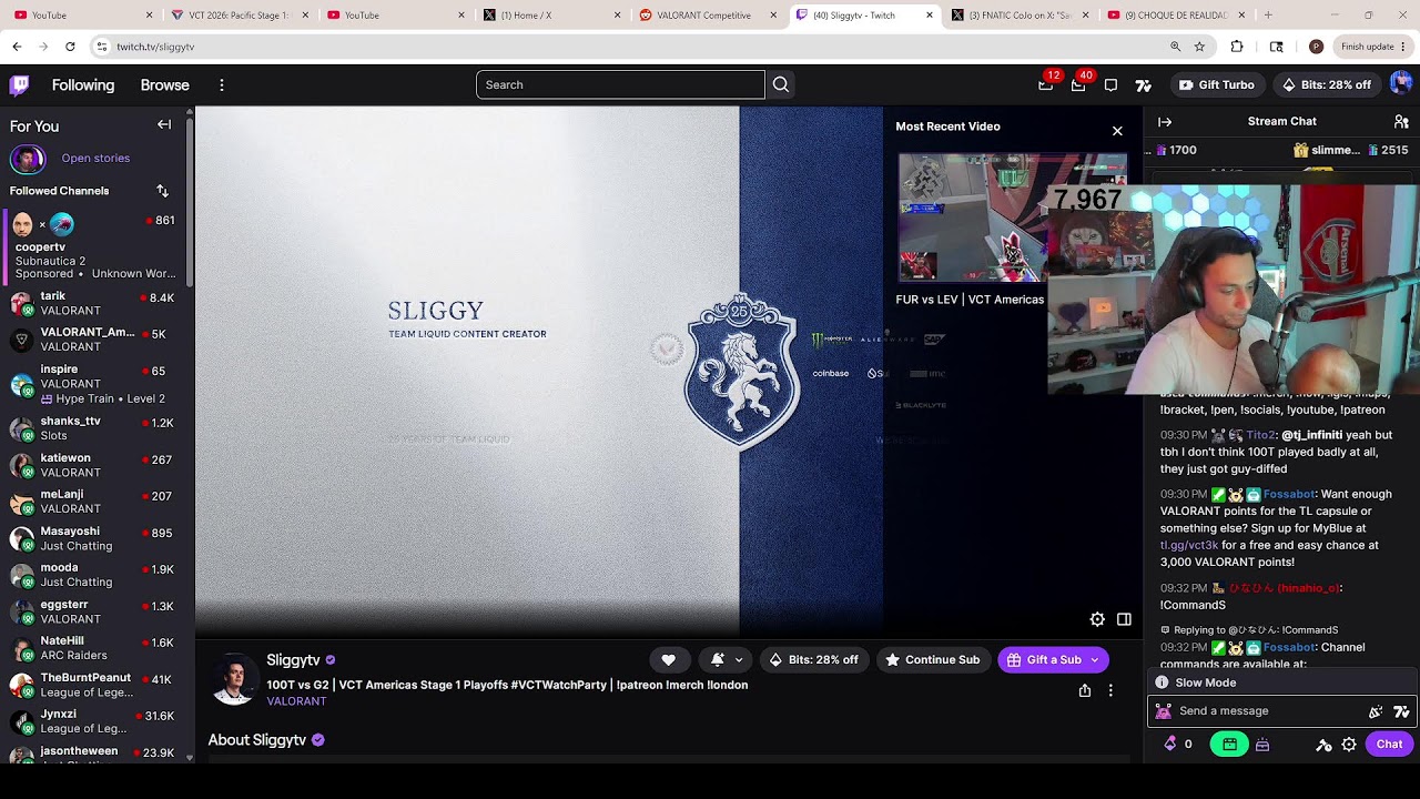 EG SUDOWOODO | G2 vs 100T - VCT Americas Playoffs #VCTWatchparty