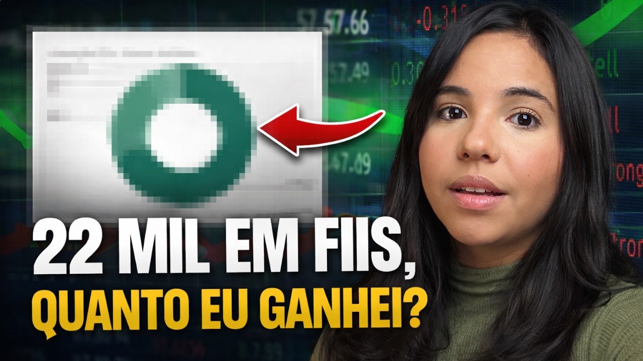 R$22.047,58 investidos em fundos imobiliários quanto ganhei?