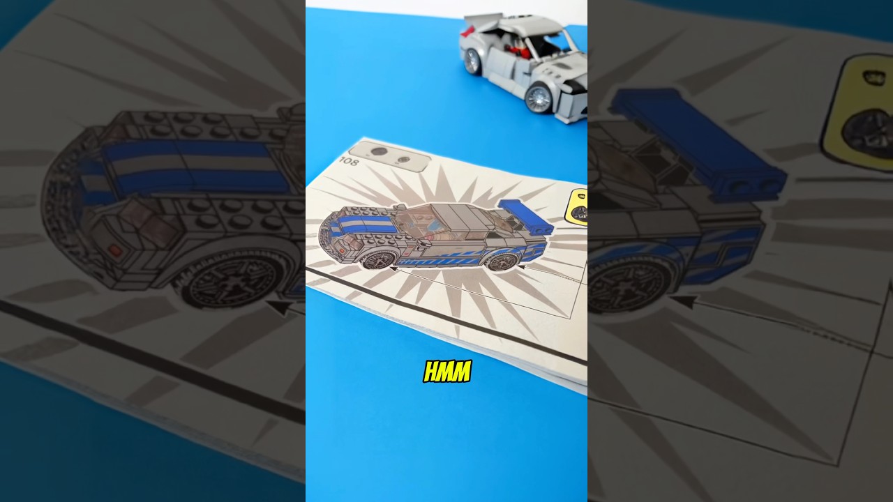 I think I made the wrong LEGO speed champions car | LEGO race car build #lego #legosets #legobuild