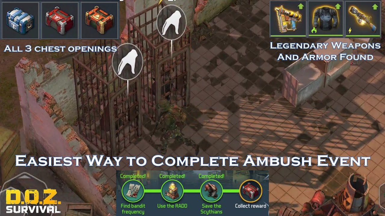Easiest Way To Complete Ambush Event - Dawn of Zombies: Survival after the Last War