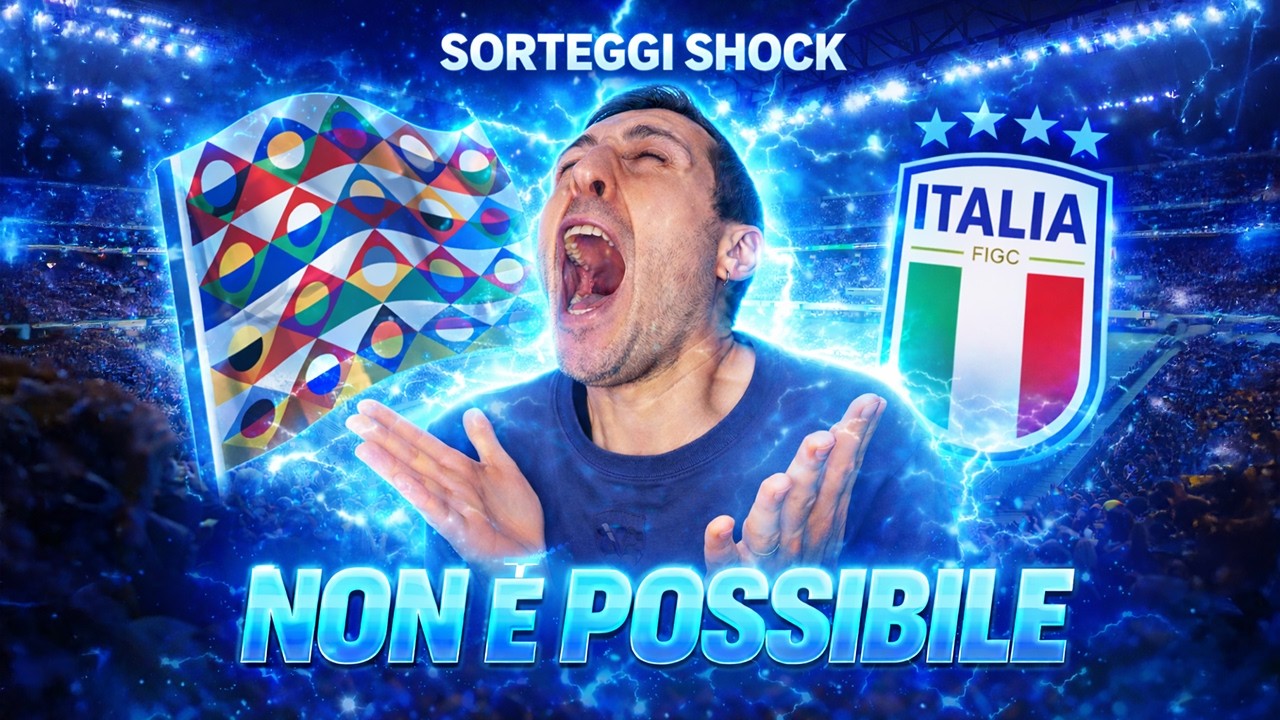 L’Italia pesca QUESTE squadre in Nations League… NON CI CREDO!