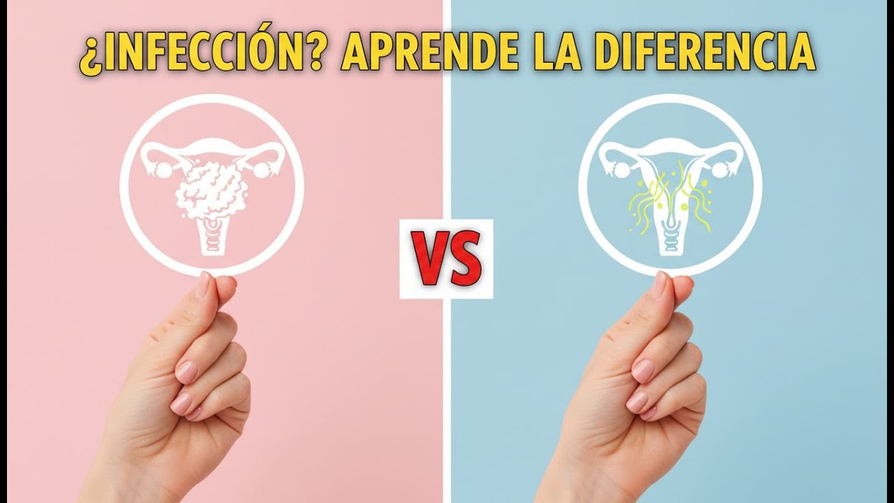 Diferencias Cruciales: Infección Vaginal por Hongos vs. Bacterial en 1 Minuto | Tu Salud