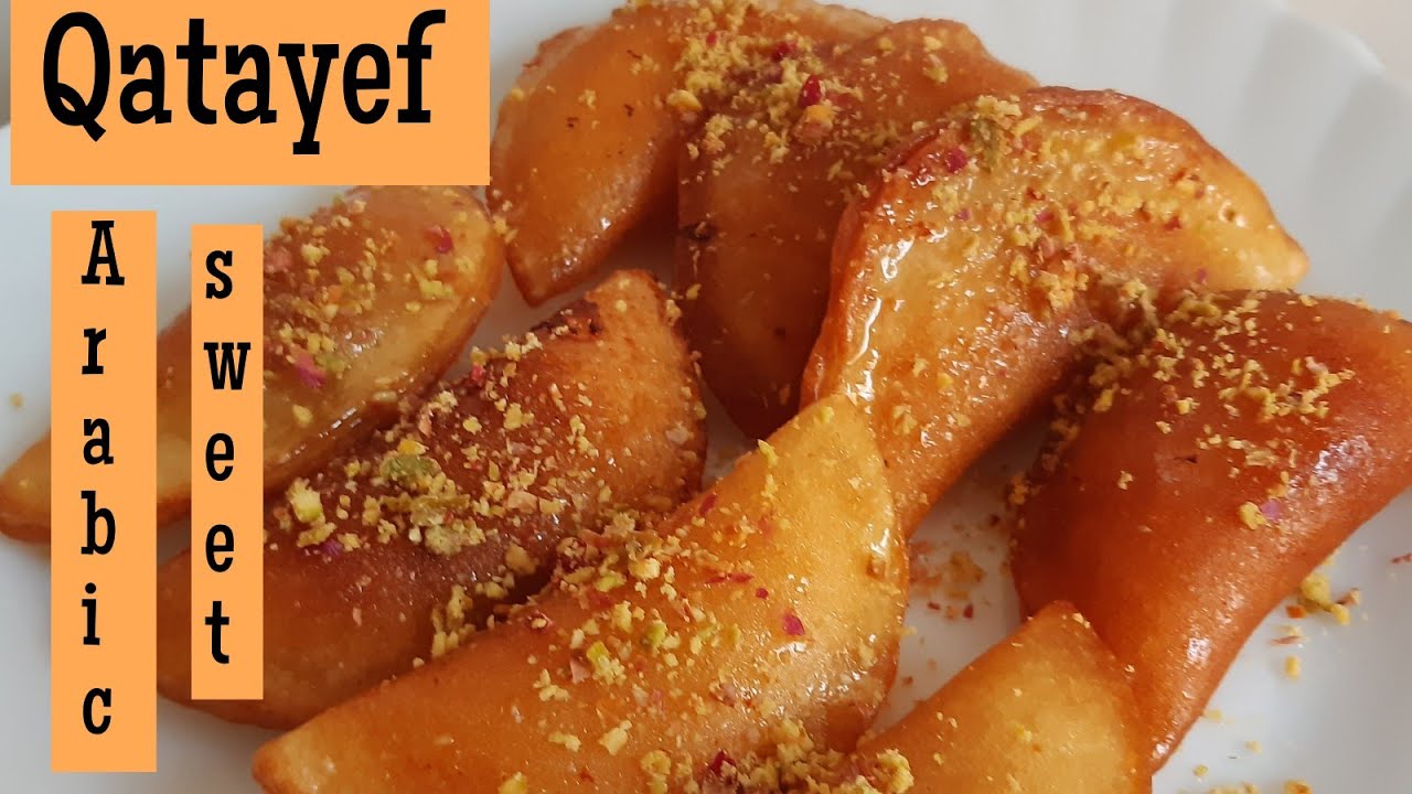 Arabic sweet QATAYEF| arabian pan cake| simple and easy dessert| Try tis for ur guest